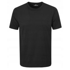Koszulka Męska (T-Shirt) - Pako Jeans - Domieszka Elastanu, Czarna. Czarne t-shirty męskie Pako Jeans, l, bez wzorów, z bawełny, bez kołnierzyka. Za 65.00 zł.