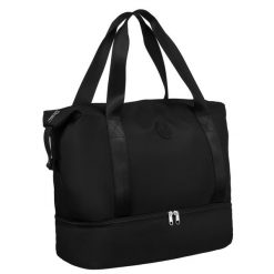 Torba podróżna z wytrzymałego poliestru Peterson PTN 23033. Torby podróżne damskie Peterson, bez wzorów, z materiału. Za 79.99 zł.