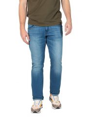 Timezone Dżinsy "Jack" - Regular fit - w kolorze niebieskim rozmiar: W32/L34. Niebieskie jeansy męskie Timezone. Za 144.24 zł.