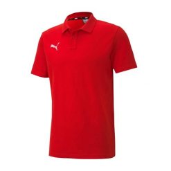 Koszulka Polo Męska TeamGoal 23. Czerwone koszulki polo męskie Puma, m, bez wzorów, bez ramiączek. Za 178.99 zł.