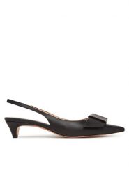TWINSET Sandały 251TCP090 Czarny. Czarne sandały damskie Twinset, bez wzorów, ze skóry, bez obcasa, na płaskiej podeszwie. Za 569.99 zł.