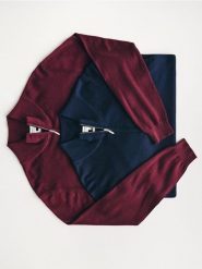 Rozpinany sweter z wełny merino - granatowy. Niebieskie kardigany męskie Reserved, l, bez wzorów, z wełny, bez kołnierzyka. Za 239.99 zł.