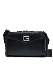 Guess Saszetka HMSISSP5114 Czarny. Czarne saszetki męskie Guess, z materiału. Za 199.99 zł.