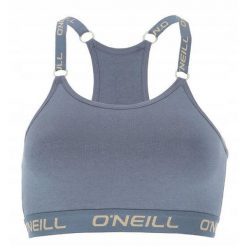 Stanik top sportowy dla kobiet O'neill 203072002. Niebieskie biustonosze sportowe damskie O'neill, bez wzorów. W wyprzedaży za 49.99 zł.