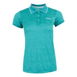 Damska Koszulka Polo Remex II. Niebieskie bluzki damskie Regatta, bez wzorów, sportowe, bez kołnierzyka, bez ramiączek. Za 47.99 zł.