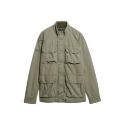 Kurtka 4 kieszenie Superdry Estate. Zielone kurtki męskie Superdry., s, bez wzorów, z materiału, klasyczne, bez kaptura. Za 558.20 zł.