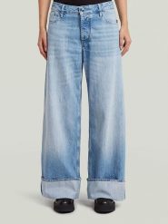 G-Star Dżinsy - Loose fit - w kolorze błękitnym rozmiar: W30/L32. Niebieskie jeansy damskie G-Star. Za 219.60 zł.