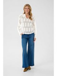 Cream Bluzka w kolorze kremowym rozmiar: 42. Brązowe bluzki damskie Cream, bez wzorów, bez kołnierzyka, bez ramiączek. Za 78.66 zł.