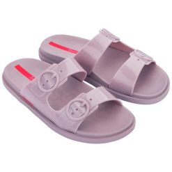 Klapki basenowe damskie Ipanema Follow Fem. Czerwone klapki damskie Ipanema, bez wzorów, z materiału, bez obcasa. Za 229.00 zł.