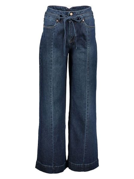 Scotch & Soda Dżinsy - Comfort fit - w kolorze granatowym rozmiar: W28. Niebieskie jeansy damskie Scotch & Soda, z podwyższonym stanem. Za 244.95 zł.