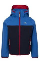 Trespass Hanbury- Kurtka softshell unisex granatowa. Brązowe kurtki damskie Trespass, l, bez wzorów, z softshellu, z kapturem. Za 186.83 zł.