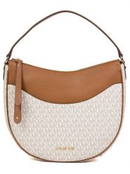 Michael Kors Torebka w kolorze karmelowo-kremowym - 26 x 25 x 8 cm rozmiar: onesize. Brązowe torebki klasyczne damskie Michael Kors, bez wzorów, z materiału, bez dodatków. Za 834.60 zł.
