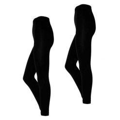 Damskie legginsy termoaktywne Heatkeeper Basic 2-pak czarne. Czarne bielizna termoaktywna damska HEAT KEEPER, xl, bez wzorów. Za 133.99 zł.