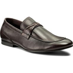 Półbuty KAZAR - Javier 32823-01-26 Dark Bown. Brązowe buty wizytowe męskie Kazar, ze skóry, bez zapięcia. W wyprzedaży za 399.00 zł.