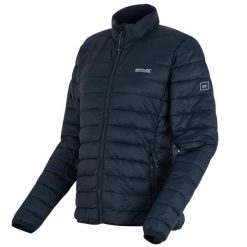Damska kurtka ocieplana Hillpack II. Niebieskie kurtki damskie Regatta, na zimę, bez wzorów, z materiału, bez kaptura. Za 159.99 zł.