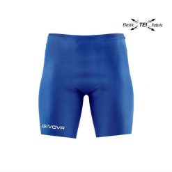 Spodenki Givova Bermuda Skin. Niebieskie szorty męskie Givova, bez kołnierzyka. Za 45.00 zł.