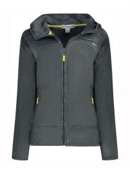 ANAPURNA Kurtka polarowa "Uternel" w kolorze antracytowym rozmiar: S. Czarne kurtki damskie ANAPURNA, s, bez wzorów, z polaru, bez kaptura. Za 73.99 zł.