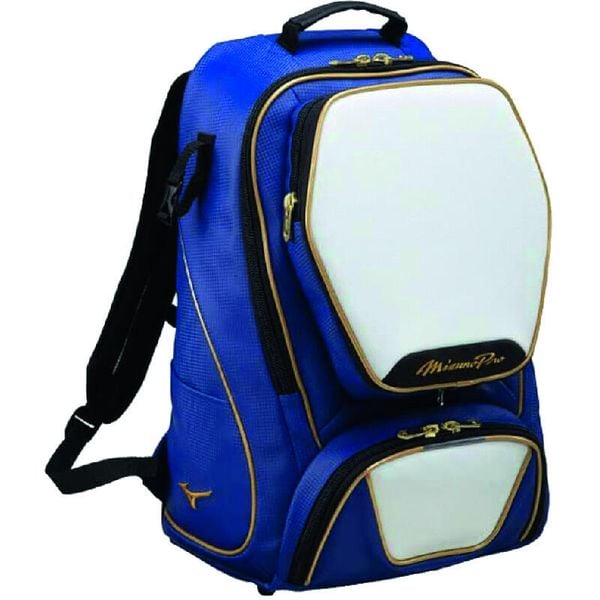 Plecak Mizuno Pro. Niebieskie plecaki męskie Mizuno, bez wzorów. Za 457.50 zł.