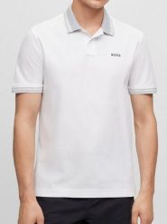Hugo Boss Underwear Koszulka polo w kolorze białym rozmiar: L. Białe koszulki polo męskie Hugo Boss Underwear, l, bez wzorów, z bawełny, bez ramiączek. Za 259.45 zł.