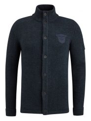 PME Legend Kardigan w kolorze granatowym rozmiar: XL. Niebieskie kardigany męskie PME Legend, xl, bez wzorów, z wełny, bez kołnierzyka. Za 285.49 zł.