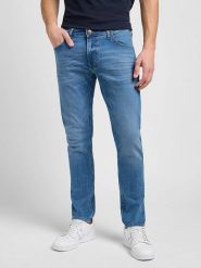 Lee Dżinsy "Luke" - Slim fit - w kolorze niebieskim rozmiar: W42/L32. Niebieskie jeansy męskie Lee. Za 173.99 zł.