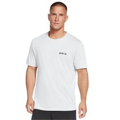 Skechers Dri-Release SKX Tee, męski t-shirt. Szare t-shirty męskie Skechers, m, bez wzorów, z bawełny, bez kołnierzyka. Za 89.99 zł.