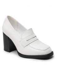 C'M Czółenka w kolorze białym rozmiar: 41. Białe czółenka damskie C'M, bez wzorów, bez obcasa. Za 121.99 zł.