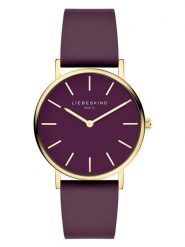 Liebeskind Zegarek kwarcowy w kolorze złoto-fioletowym rozmiar: onesize. Różowe, analogowe zegarki damskie Liebeskind, ze stali. Za 304.99 zł.