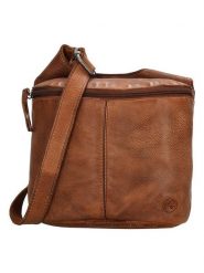 HIDE & STITCHES Skórzana torebka w kolorze jasnobrązowym - 22 x 20 x 7 cm rozmiar: onesize. Brązowe torebki klasyczne damskie HIDE & STITCHES, bez wzorów, z materiału, bez dodatków. Za 165.99 zł.