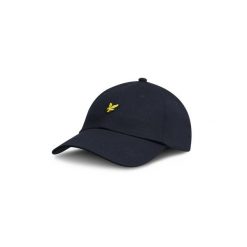 Czapka Lyle & Scott. Niebieskie czapki męskie LYLE AND SCOTT, bez wzorów, z bawełny, eleganckie. Za 144.00 zł.