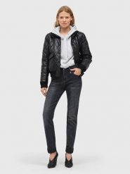 MAC Dżinsy "Rich" - Slim fit - w kolorze antracytowym rozmiar: 38/L28. Czarne jeansy damskie MAC. Za 252.34 zł.