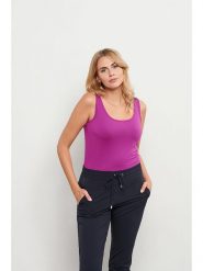 &Co Woman Top "Vesper" w kolorze fioletowym rozmiar: M. Różowe topy damskie &Co Woman, m, bez wzorów, bez kołnierzyka. Za 83.62 zł.