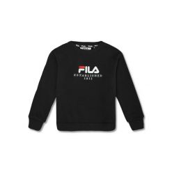 Bluza dla niemowlęcia Fila Benna Regular Logo. Czarne bluzy i bluzki niemowlęce Fila, bez wzorów, z materiału, bez ramiączek, bez kaptura. Za 179.50 zł.