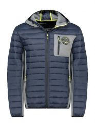 Geographical Norway Kurtka przejściowa "Boaz" w kolorze szaro-granatowym rozmiar: L. Niebieskie kurtki męskie Geographical Norway, l, bez wzorów, bez kaptura. Za 174.84 zł.