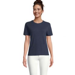 Koszulka Sol's Loris. Czarne t-shirty damskie SOL'S, s, bez wzorów, z bawełny, bez kołnierzyka. Za 116.00 zł.