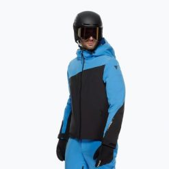 Kurtka narciarska męska Dainese Avera Dermizax EV Core Ready. Niebieskie kurtki męskie Dainese, m, bez wzorów, z materiału, bez kaptura, narciarskie, Dermizax. Za 2,264.45 zł.
