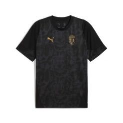 Koszulka Puma RCL. Czarne t-shirty sportowe męskie Puma, bez ramiączek, do piłki nożnej. Za 265.50 zł.