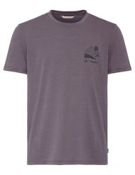 Koszulka funkcyjna M Tekoa T-Shirt III. Czerwone t-shirty męskie Vaude, na lato, m, bez wzorów, z materiału, bez kołnierzyka. Za 219.00 zł.