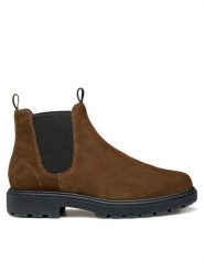 Geox Sztyblety U Spherica Ec7 U46FRA 00022 C6003 Brązowy. Brązowe sztyblety męskie Geox, ze skóry, bez zapięcia. Za 509.99 zł.