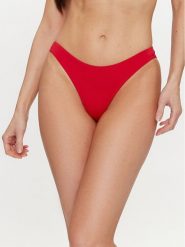 Tommy Hilfiger Dół od bikini UW0UW05304 Czerwony. Czerwone bikini damskie Tommy Hilfiger, bez wzorów. Za 109.99 zł.