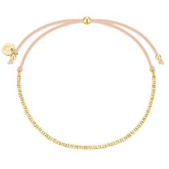 Glanzstücke München Bransoletka z srebra próby 925 w kolorze zlotym Bransoletki 1 ct Damski. Żółte bransoletki damskie Glanzstücke München, pozłacane. Za 129.99 zł.