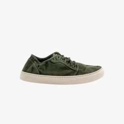 Buty Natural World Old Narciso khaki. Zielone buty wizytowe męskie NATUR WORLD, z materiału, bez zapięcia. Za 253.76 zł.