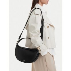 Torebka JENNY. Czarne torebki klasyczne damskie Jenny, bez wzorów, bez dodatków. Za 129.99 zł.