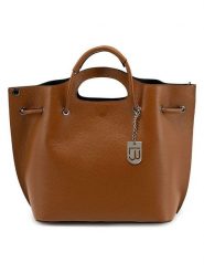 Lucca Baldi Skórzana torebka "Vigevano" w kolorze jasnobrązowym - 47 x 27 x 17 cm rozmiar: onesize. Brązowe torebki klasyczne damskie Lucca Baldi, bez wzorów, z materiału, bez dodatków. Za 391.99 zł.