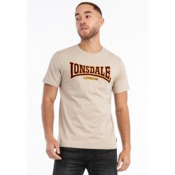 Koszulka Lonsdale Classic. Brązowe t-shirty sportowe męskie Lonsdale, bez ramiączek. Za 195.50 zł.