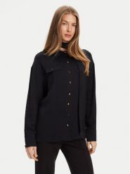 Marciano Guess Koszula 5YGH13 7356A Czarny Regular Fit. Czarne koszule damskie Marciano Guess, z aplikacjami, z wiskozy, bez kołnierzyka, bez ramiączek. Za 719.99 zł.