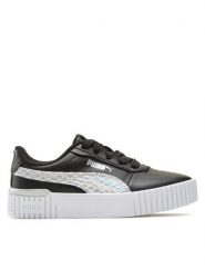 Puma Sneakersy Carina 2.0 Mermaid Ps 389743 02 Czarny. Czarne buty sportowe dziewczęce Puma, bez wzorów, ze skóry, bez zapięcia. Za 259.99 zł.