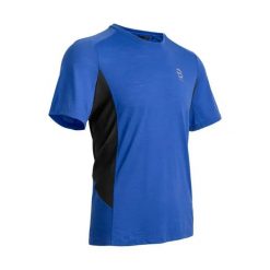 Koszulka Daehlie Sportswear Tech. Niebieskie t-shirty sportowe męskie DAEHLIE, l, z materiału, bez ramiączek, do biegania. Za 442.20 zł.