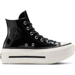 Adidasy Converse Chuck Taylor All Star Lift Double Stack, Dla obu płci. Czarne obuwie trekkingowe damskie Converse. Za 469.52 zł.