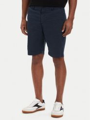 KARL LAGERFELD Szorty materiałowe 265320 562802 Granatowy Regular Fit. Niebieskie szorty męskie Karl Lagerfeld, bez wzorów, z bawełny. Za 429.99 zł.